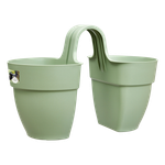 vibia campana flower twin 21cm vert pistache